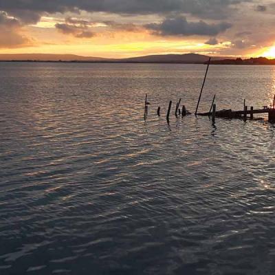 Coucher De Soleil Etang De Perols