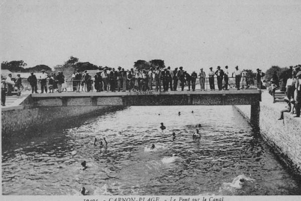 Baignade du pont de Carnon
