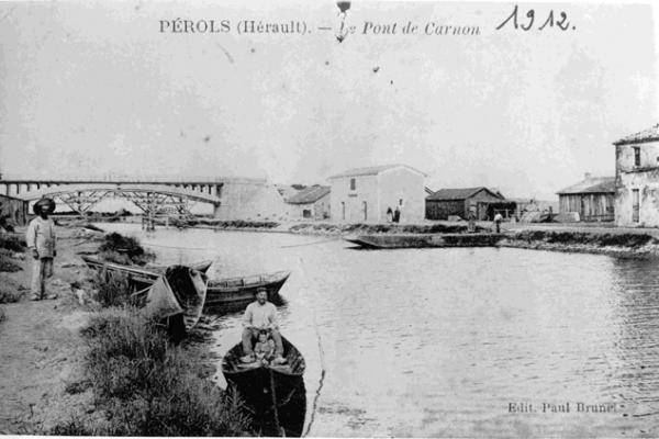 Le pont Lambert en 1912