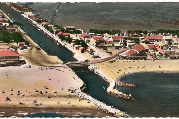 Vue aérienne de Carnon Plage